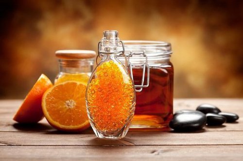 desayuno medicinal con naranja y miel